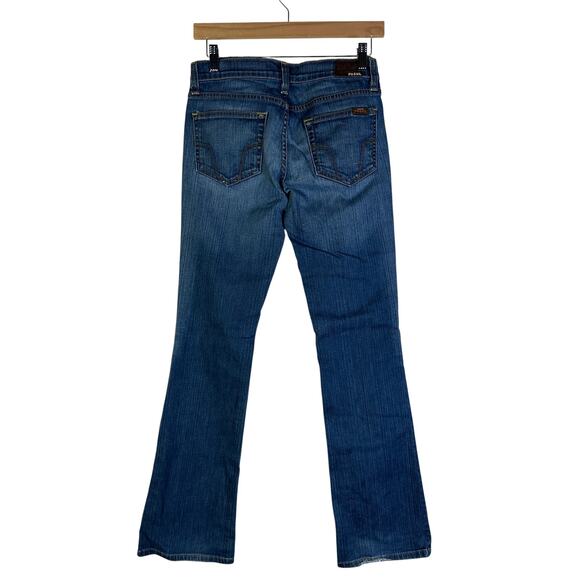 Fossil Slim Bootcut Jeans Women's Size 26 Medium Wash Denim Stretch - Picture 4 of 7